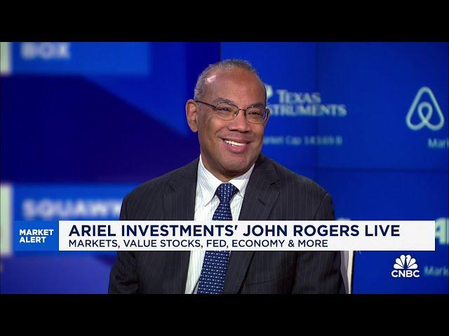 Really optimistic for the sectors that have been left out, says Ariel Investments' John Rogers