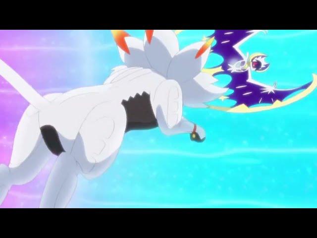 Solgaleo & Lunala Vs Necrozma FULL FIGHT   Pokemon Sun and Moon「AMV」