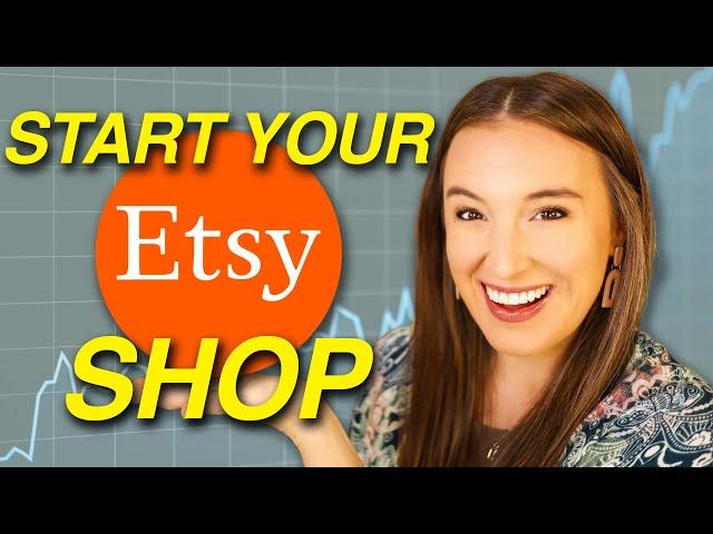 How to Start an Etsy Shop Step by Step in 2025  (Etsy Shop for Beginners Setup Tutorial)