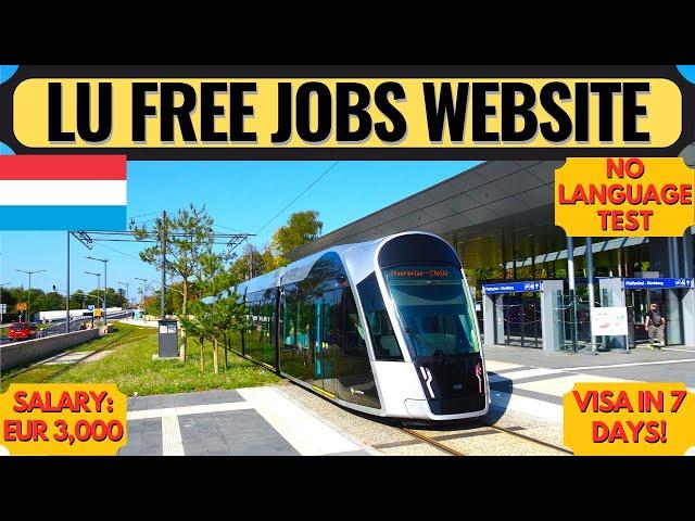 Sponsored Luxembourg Jobs Website | Luxembourg Country Work Visa | Europe | Dream Canada