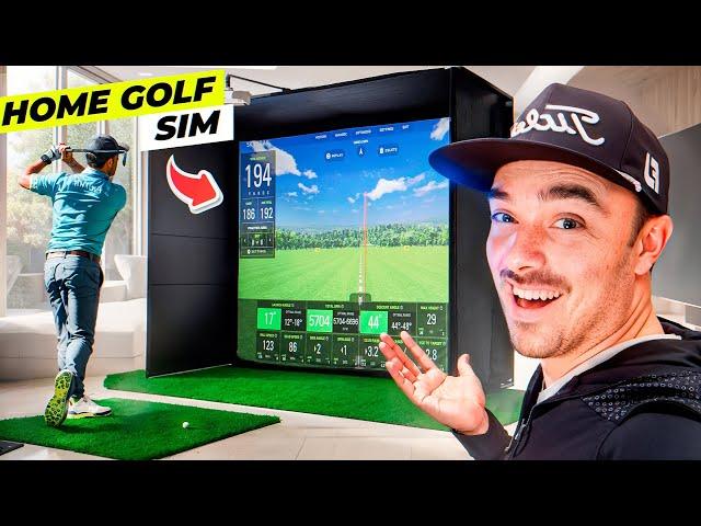 EASY WAY to Build a Dream Home Golf Simulator on a BUDGET