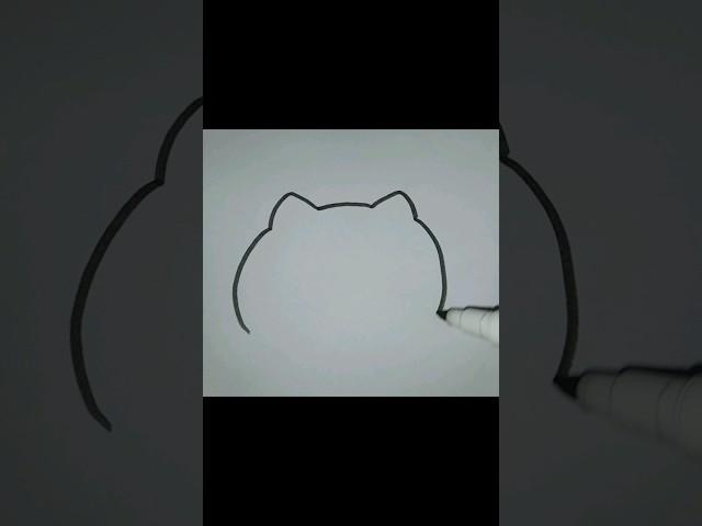 Snorlax  #drawing #cute #snorlax #shorts