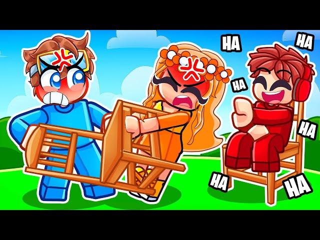 I Cheated Against 100 Players in MUSICAL CHAIRS!