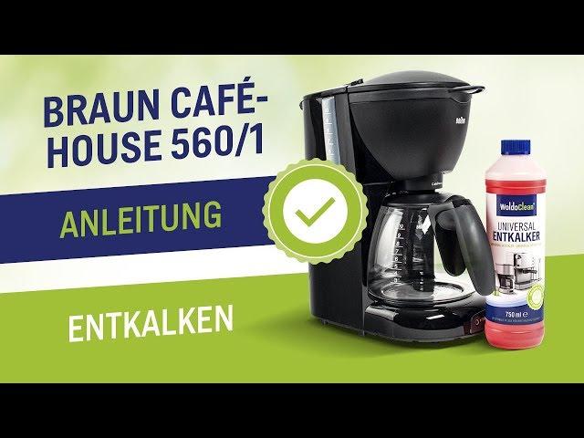 Braun Cafehouse Kaffeemaschine entkalken und reinigen - Anleitung - Reinigung eurer KF 560 mit Tipps