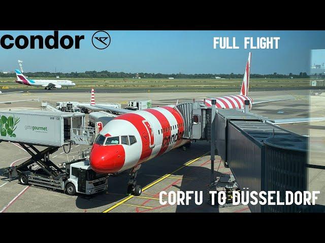 Flight Report | Condor B757-300 | Corfu - Düsseldorf | Economy