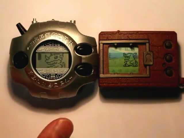 #2 Digimon Digivice Vs Digimon Tamagotchi (Greymon vs Greymon)