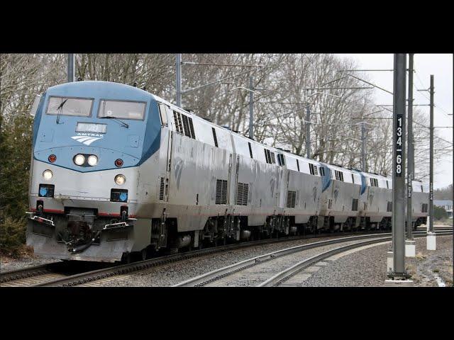 MUST SEE! Rare /Special Interest Amtrak Trains Compilation!