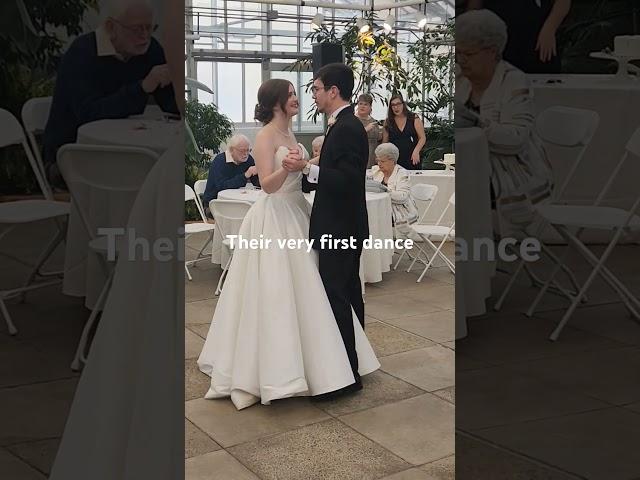 The Bride & Groom's First Dance #freshtalk7 #shortvideo7