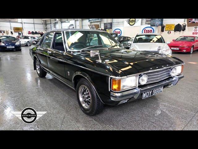 1974 FORD GRANADA GXL 3.0 | MATHEWSONS CLASSIC CARS | AUCTION: 12,13 & 14 MARCH 2025