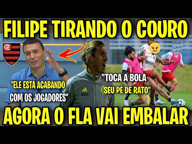 ACABOU A BRINCADEIRA NO FLAMENGO! MÍDIA CHOCADA " FILIPE LUIS ESTÁ TIRANDO O COURO NOS TREINOS