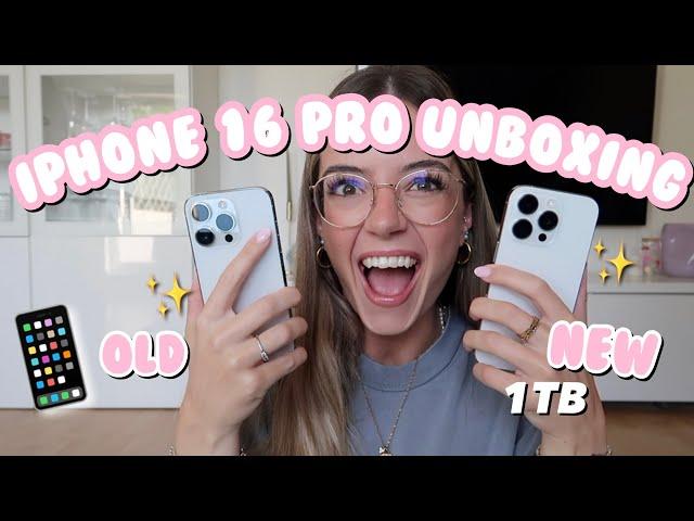 IPHONE 16 PRO UNBOXING + first impression - Wochenvlog  | Hannah Theresa