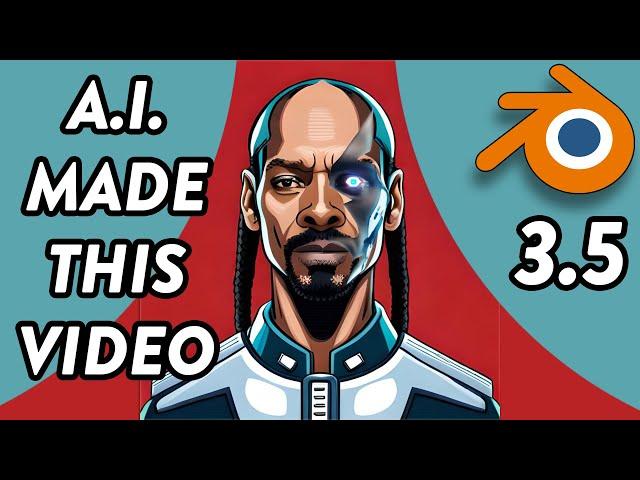 AI Fully Generated Video | Snoop Dog & Blender 3.5 | @PixelForgeLab