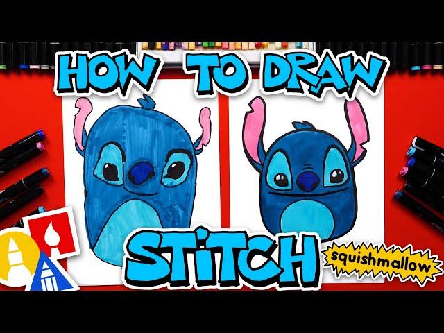 How To Draw Stitch Squishmallow