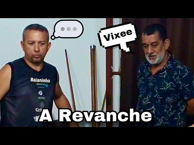 VITOR ENQUADRA BAIANINHO NA REVANCHE, veja...  #baianinho #sinuca #viralvideos #sinucaaovivo