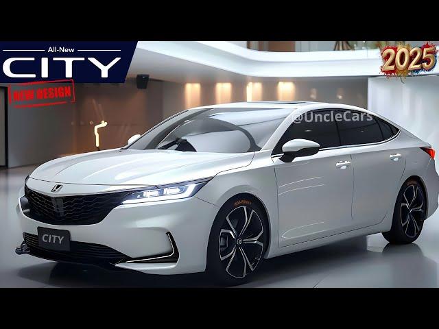 New Design! 2025 Honda CITY - The Luxury Sedan You’ve Been Dreaming Of!