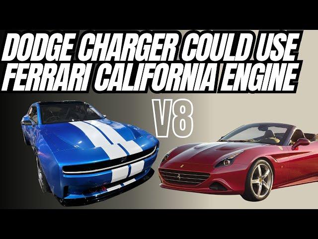 Dodge Charger Could Use Ferrari California 3.9L V8 Engine?