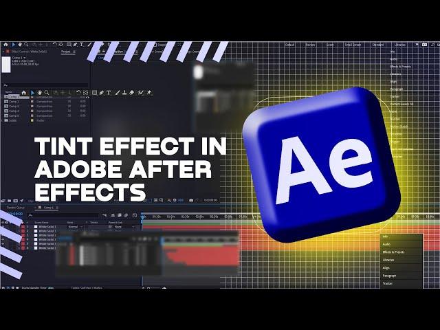 Tint Effect In Adobe After Effects - After Effects Course Chapter 30