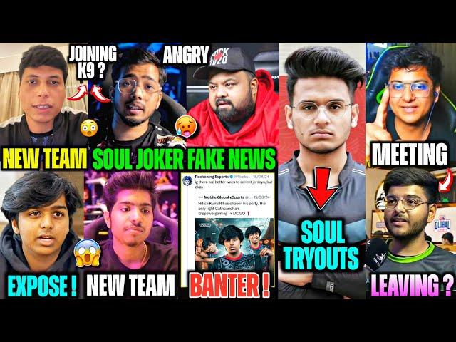 Scout Sensei Joining K9 ? Goldy Bhai ANGRY Spower Big EXPOSE‼️ Skipz TRYOUT in SouL Ninja,Saumay