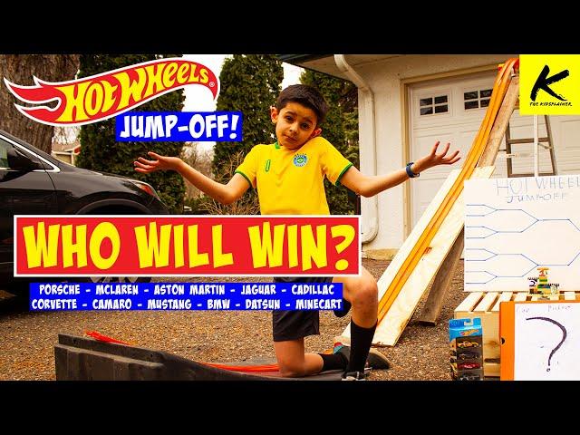 HOT WHEELS JUMP-OFF!! - Epic Kid Challenge