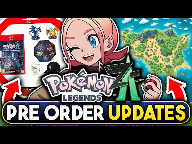 POKEMON NEWS! HUGE NEW LEGENDS ZA PRE ORDER UPDATES! NEW GEN 10 RUMORS & SWITCH 2 DETAILS!