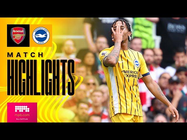 HIGHLIGHTS | Arsenal v Brighton | Premier League