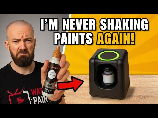 I'm never shaking paints again!