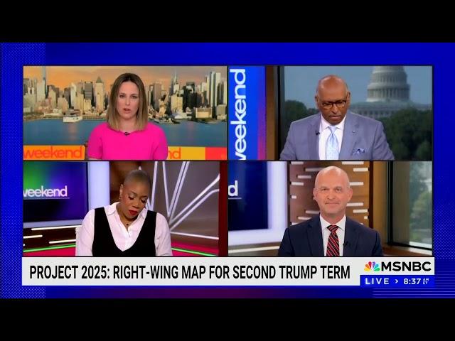 Heritage President Dr. Kevin Roberts Debates Project 2025 on MSNBC's "The Weekend"