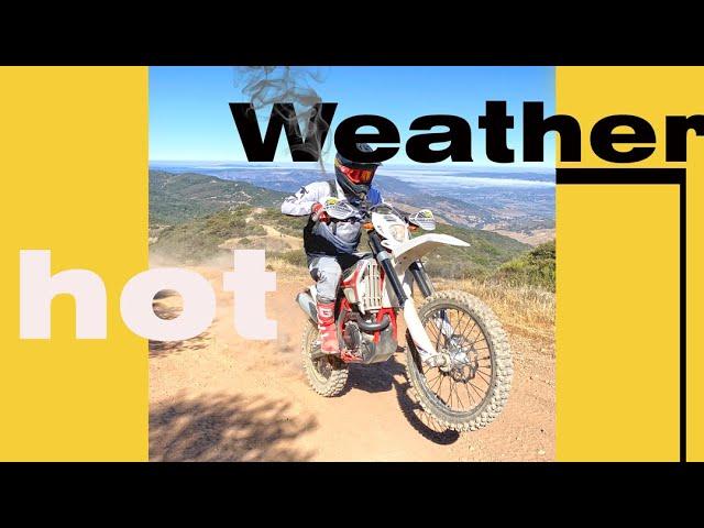 How to Ride a Dual Sport in Hot Weather