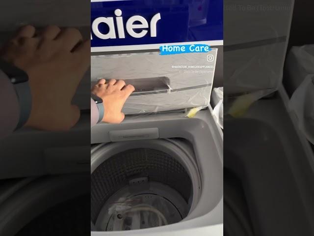 Haier 8 kg Automatic Washing Machine, Model 80-1269#haier #haierinspiredliving #haierstore #sargodha