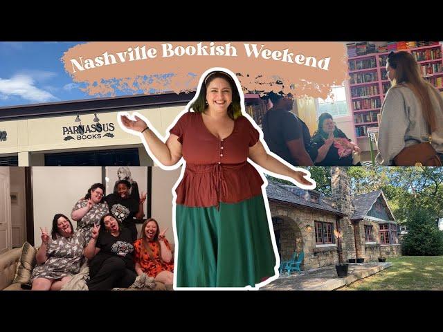 Nashville with BookTube Friends! | Book Swap w/ Books Like Whoa, Book Shopping & Creepy Basement...