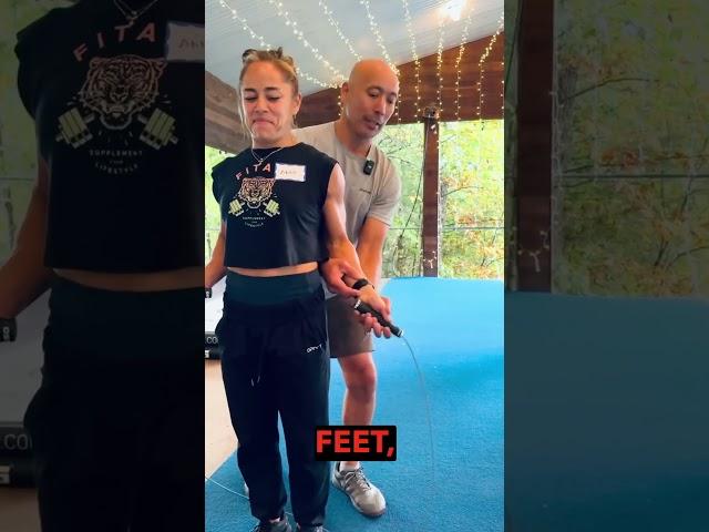 QUICK TIP TO GET THOSE DOUBLE UNDERS WITH ANNIE SAKAMOTO | Rx Smart Gear
