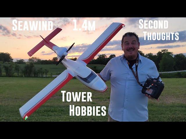 Tower Hobbies - Seawind - 1.4m - Second Thoughts - Wheels Up from Pavement, Belly Down on Water