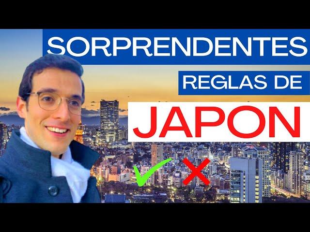 REGLAS de JAPON que SORPRENDRAN a todos los EXTRANJEROS | Japón con G