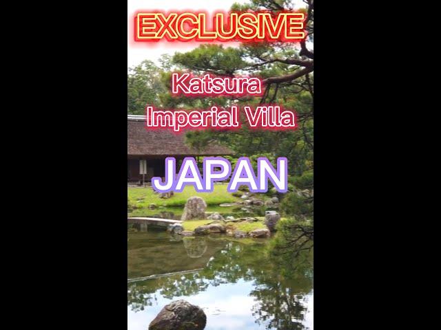 Katsura Imperial Villa #travelshortvideos #katsura