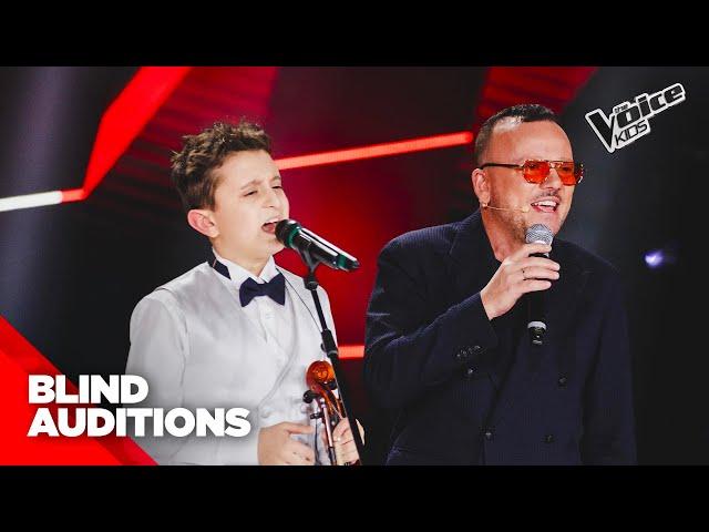 Francesco's JAW-DROPPING Blind Audition with Violin on The Voice Kids