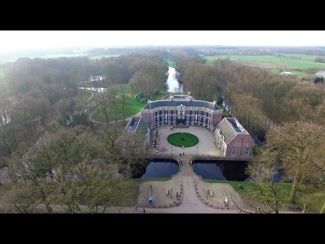 Drone Vlucht - Baarn Kasteel Groeneveld - December 2015