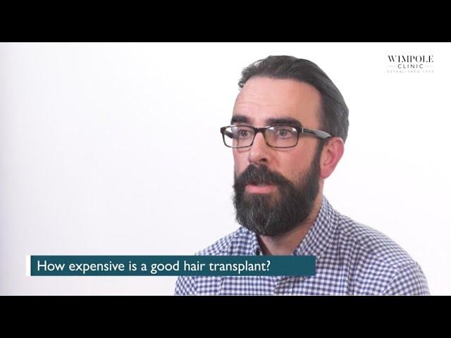 Understanding the cost of a hair transplant