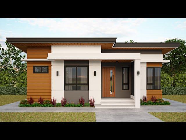 55 SQM - BUNGALOW HOUSE DESIGN