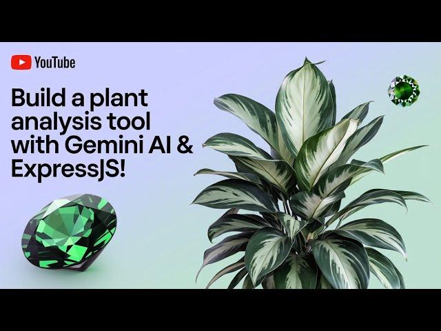  Build a Plant Analysis Tool with Gemini AI & Express.js! 