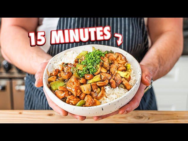 The 15 Minute Cashew Chicken At Home