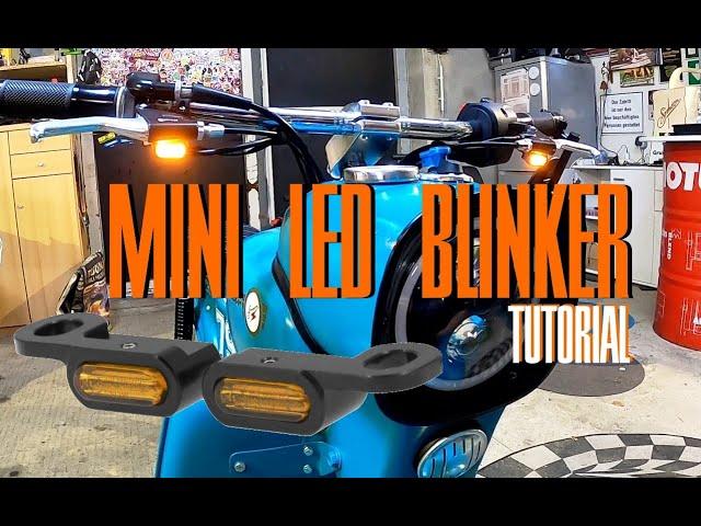 Mini LED Blinker | Montage | Tutorial | Simson Star | Motorrad