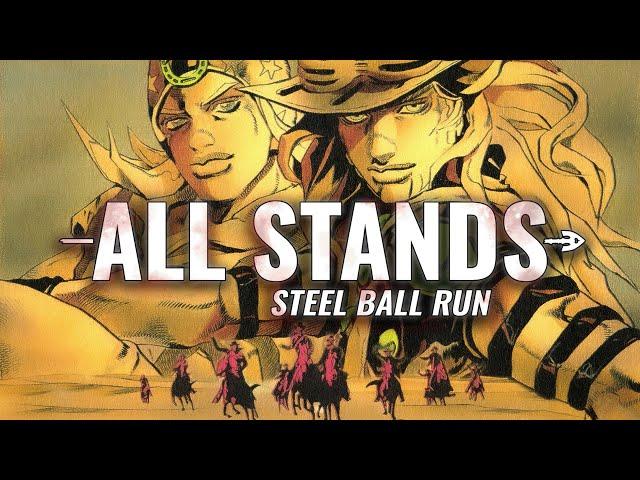 ALL STANDS IN STEEL BALL RUN