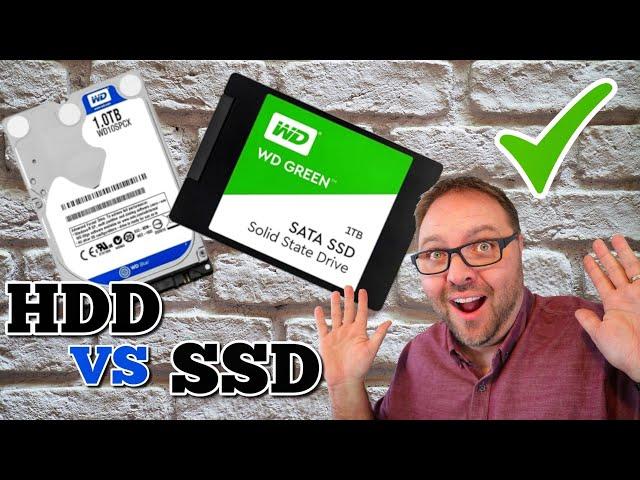 WD Blue HDD vs WD Green SSD |  Replacing HDD with SSD