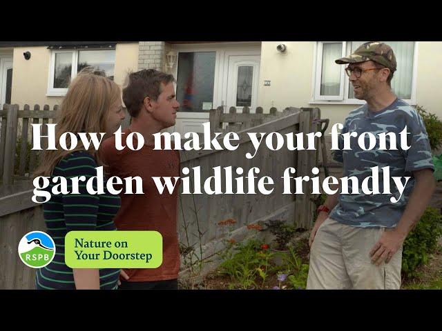 How to make your front garden wildlife friendly | RSPB Nature on Your Doorstep