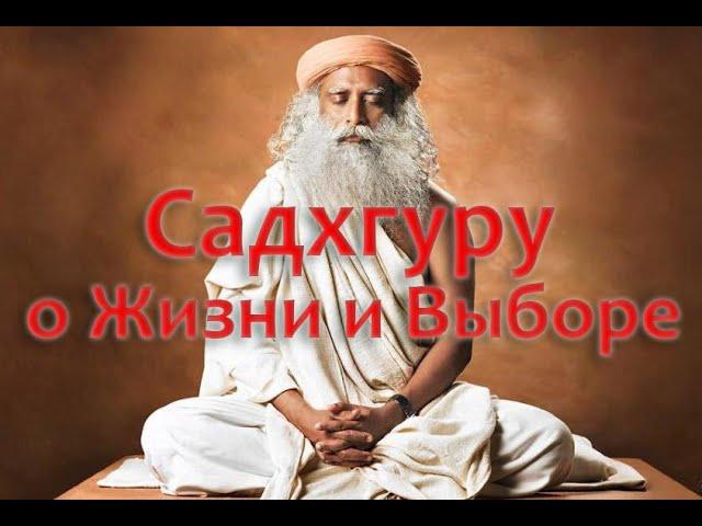 Садхгуру - о Жизни и Выборе