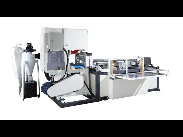 Automatic small bobbin roll paper band saw cutting machine price
