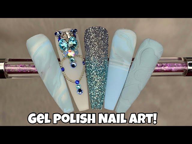 Gel Polish Nail Art | Neonail | Crystal Parade