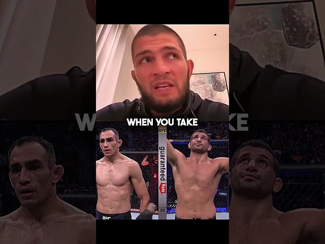 Khabib knew Tony Ferguson is done  #shorts #mma #ufc