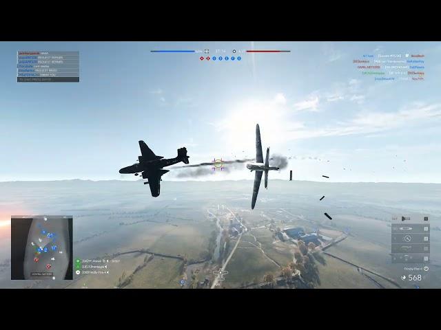 BF 109-G2 Plane Gameplay | Panzer Storm Map | 39-0 | Battlefield V 109-G2 Full Gameplay