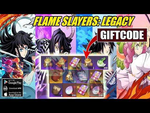 Flame Slayers Legacy & All 6 Giftcodes - How to Redeem Code | Flame Slayers Legacy 6 Codes